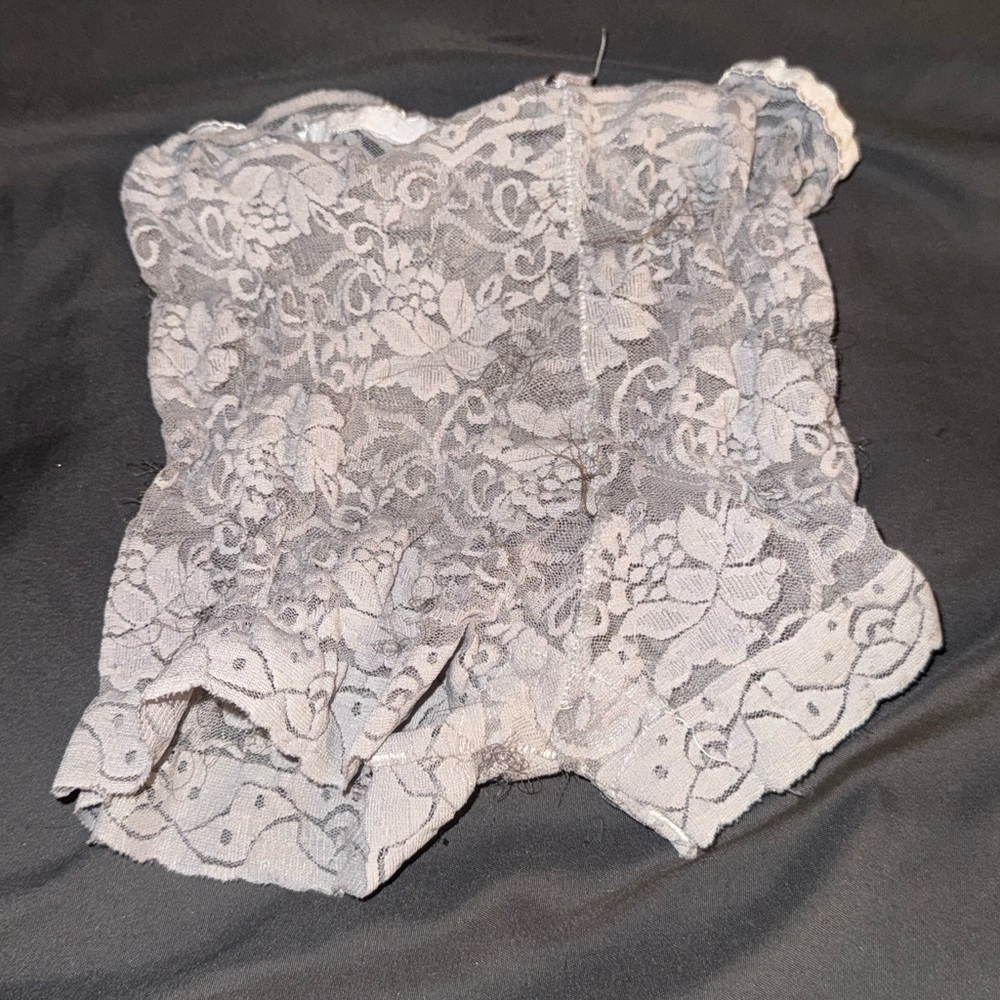 Floral Lace Tube Top